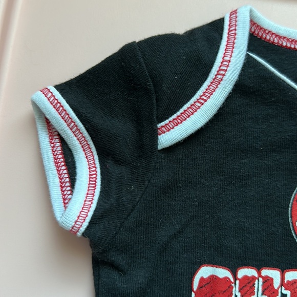 RAJUN CAJUNS of University of Louisiana at Lafayette logo onesie 0-3 months - Picture 11 of 13